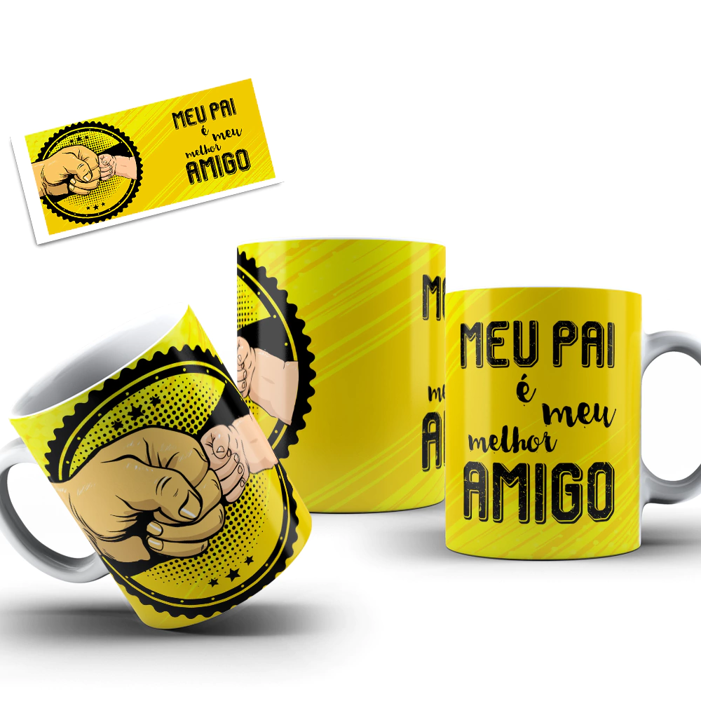 Caneca de cerâmica - melhor amigo