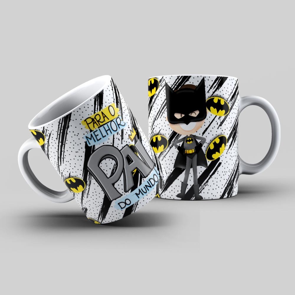Caneca de cerâmica - Herói sem capa